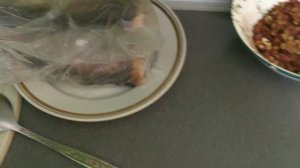 У нас дождь и гололёд... Планы на готовку.