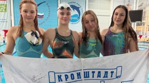 Сборная Кронштадта (3дорожка) 4х100 комбинированная. Первенство Санкт-Петербурга