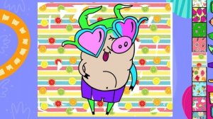 Видео для детей Яркие цветные картинки