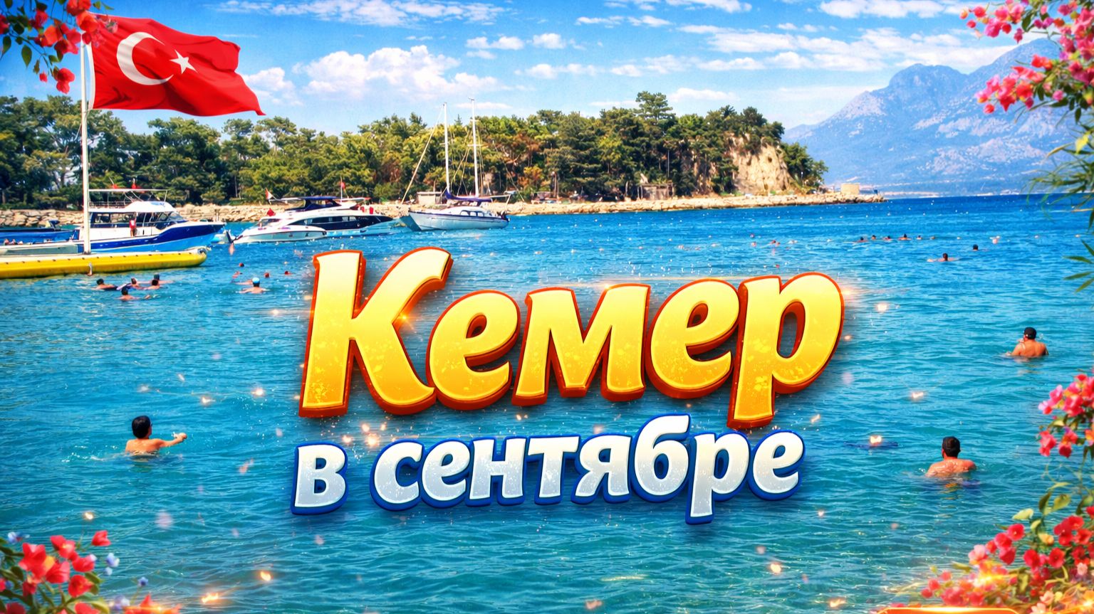 КЕМЕР В СЕНТЯБРЕ! Вода чудо! Турция смотреть онлайн