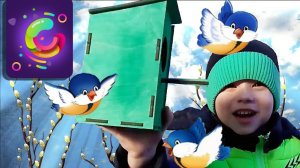 Вешаем синичник #1. Познаваша детские клипы без перерыва