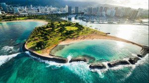 Гавайи с высоты птичьего полета