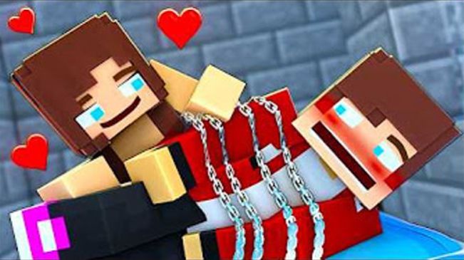 Джей ДЖЕЙ В БЕГАХ и СУМАСШЕДШАЯ преследовательница ДЖЕЙ Джей - История любви. Майнкрафт Мультик смотреть онлайн