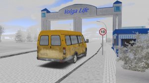 Поездка на ГАЗ-322132 по маршруту №3 по карте Тверь 3.0