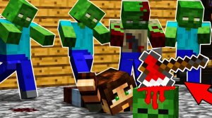 КАК НАЧАЛСЯ ЗОМБИ АПОКАЛИПСИС? ДЕНЬ 6. ЗОМБИ АПОКАЛИПСИС В МАЙНКРАФТ