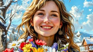 Добро пожаловать, весна. С первым днём Весны. Трогательная музыкальная открытка.