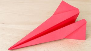 Как сделать самолетик из бумаги. Оригами самолетик