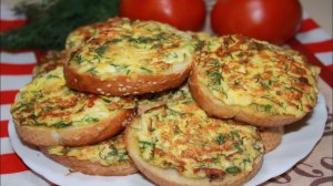 Вкуснющий сытный Завтрак для всей семьи. Бутерброды с Сыром