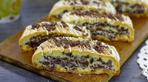 ПЕСОЧНЫЙ РУЛЕТ С КУКУРУЗНЫМИ ХЛОПЬЯМИ