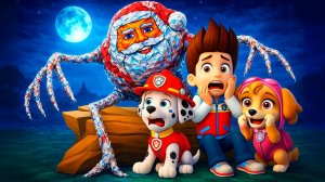 СКАЙ и МАРШАЛ ЩЕНЯЧИЙ ПАТРУЛЬ ПРЯЧЕТСЯ от ГУГУ ГАГА 99 НОЧЕЙ В ЛЕСУ в МАЙНКРАФТ МУЛЬТИК