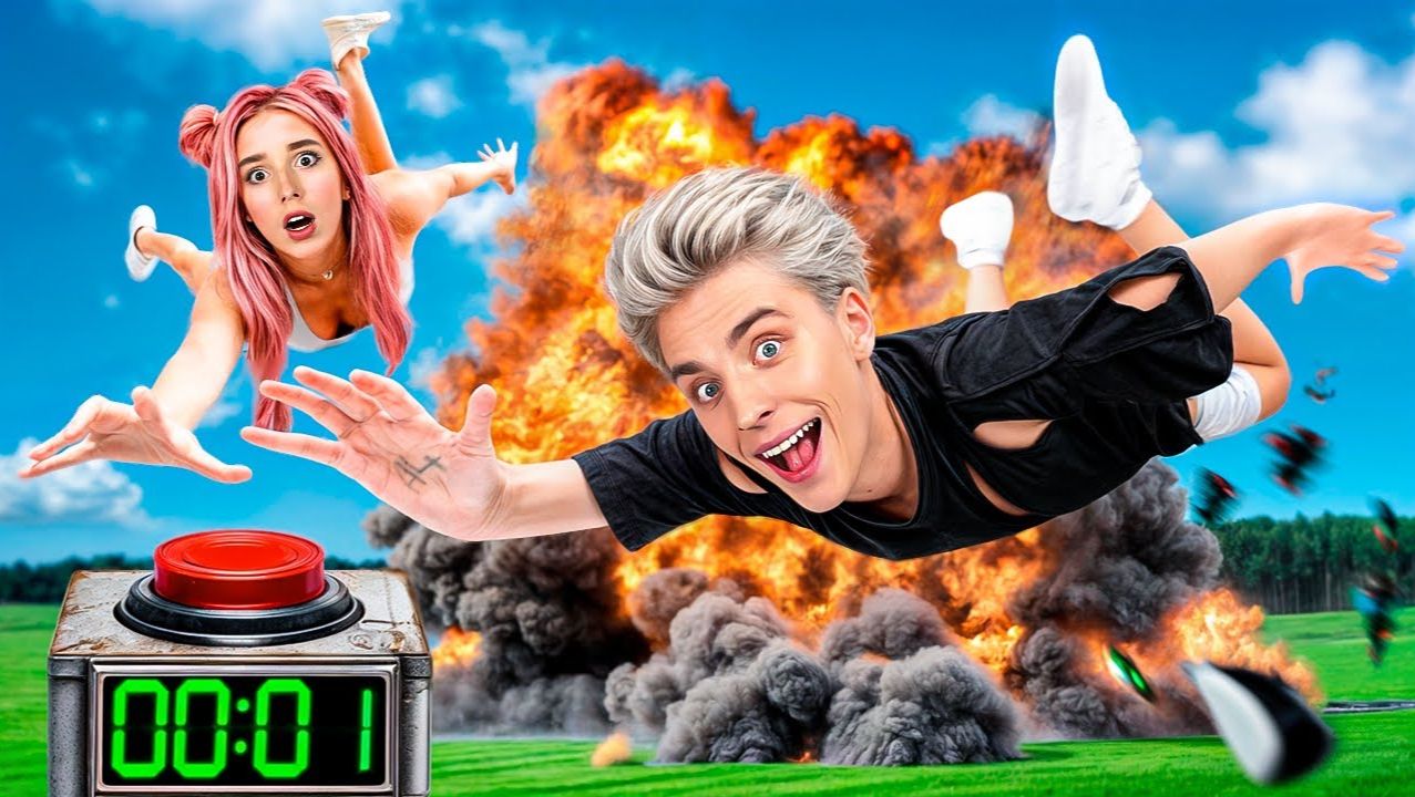 Кто Первый Нажмет на КНОПКУ Челлендж ! смотреть онлайн