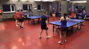 II ф. Мухин/Кузнецова (696) - Буров/Седаш (901) 22.02 настольный теннис Парный турнир СПб