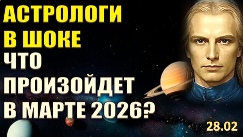 ПРОРОЧЕСТВО МАЙЯ СБЫВАЕТСЯ | Что произойдёт в марте 2026-го | Астрологи в шоке смотреть онлайн