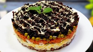 Его ищут на столе после Первого Тоста. Невероятный салат "ПРАГА".