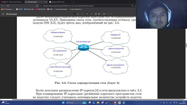 выполнение лабораторной работы №3 локальные сети