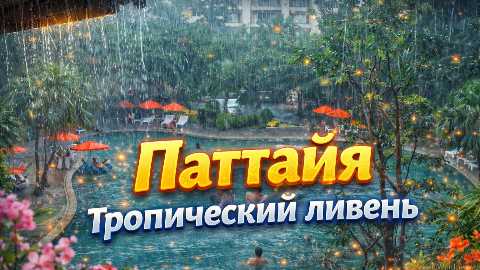 ТРОПИЧЕСКИЙ ЛИВЕНЬ. Таиланд. Паттайя. 2025 смотреть онлайн