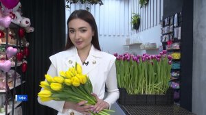 Тюльпановый бум: как в Башкортостане готовятся к 8 Марта - сюжет «Вестей»