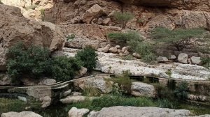 Горные пейзажи в ущелье Вади Шааб!