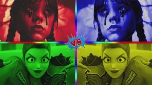 МУЛЬТИКИ: ВЕСЁЛАЯ УЕНСДИ 💃🚀 ЗАЖИГАЕТ В ТАНЦЕ vs ОХОТНИКИ K‑POP 🕺✨ — COFFIN DANCE БАТТЛ! 🎶🔥