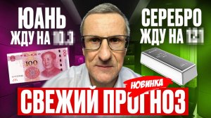 НОВЫЙ прогноз по курсу ЮАНЯ и СЕРЕБРУ по технике /// Старый трейдер
