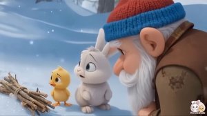 Роро и Додо дрожат в снегу