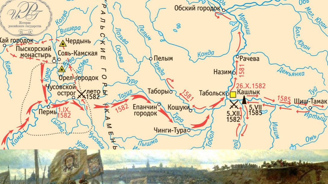 Освоение Сибири: поход Ермака в 1581-1585 гг. (2017)