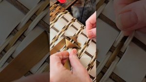 Мастер-класс "Декор для кашпо из ротанга "ГЛАЗ ЗМЕИ""