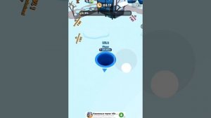 ГИГАНТСКАЯ ЧЁРНАЯ ДЫРА ПОГЛОЩАЕТ ВСЁ ( Hole.io) | ДРАГНИЛ