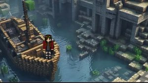 Наткнулась на затонувший город! Сюжетная рубрика!