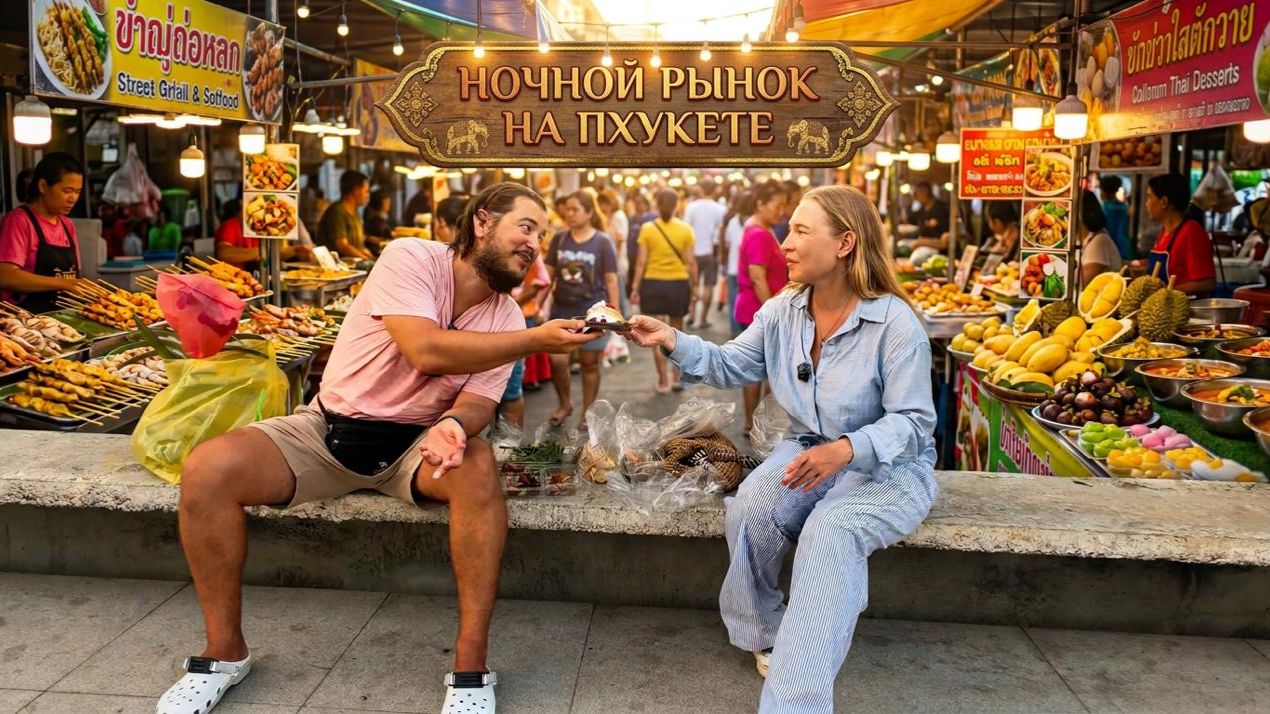 Ночной рынок на Пхукете смотреть онлайн