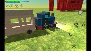 как сделать паровозика Томаса первая часть