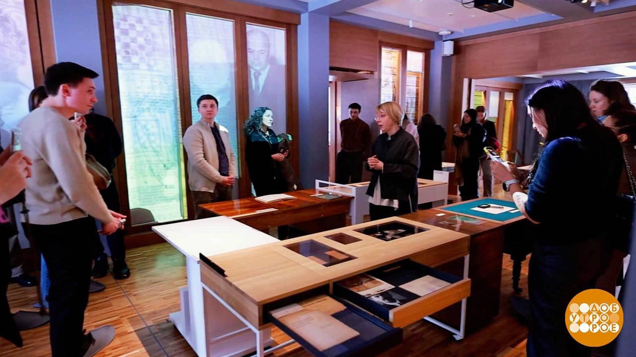 Переделкино. "Первая дача" в городке писателей. Доброе утро. Суббота. Фрагмент выпуска от 28.02.2026 смотреть онлайн