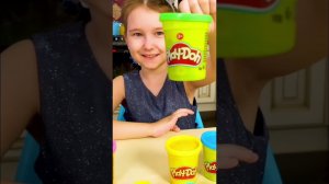 Мороженое из пластилина плей до🍦 Какой цвет?#весело #игрушки #пластилин