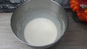 Тесто дрожжевое на кипятке для пирогов пирожков или булочек