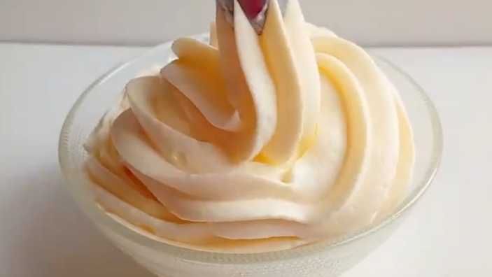 Стабильный сметанный заварной КРЕМ...🍧😋