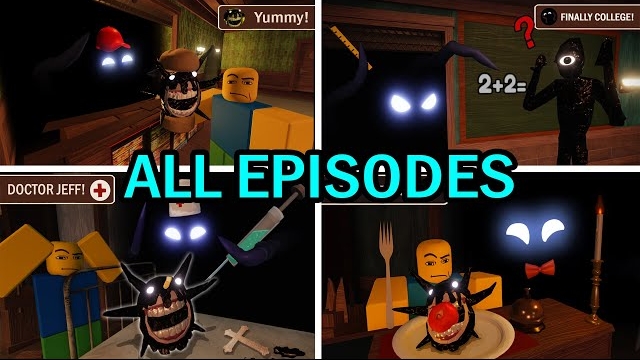 Джефф открывает... (Все серии)! Анимация дверей смотреть онлайн