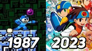 Эволюция серии игр Mega Man (1987-2023)