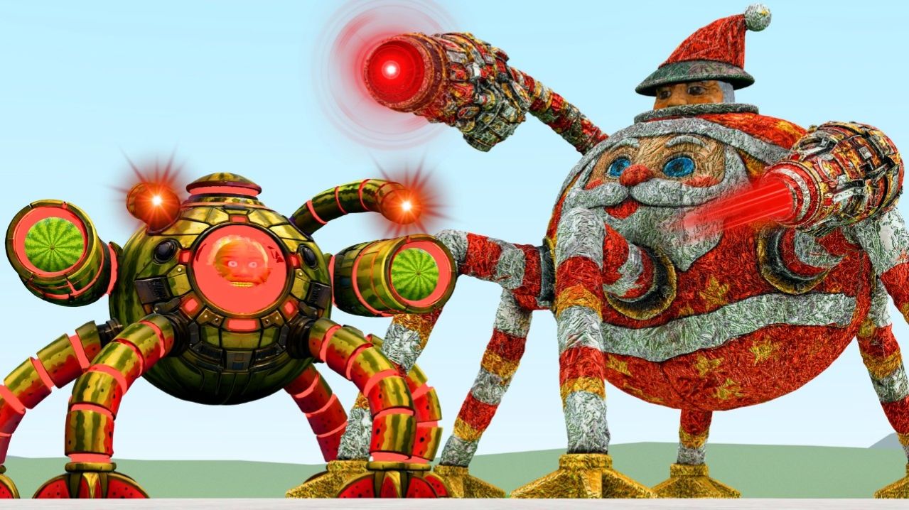 Омнидроидная Семейка Лин Ган Мелон Против Омнидроидной Семейки Гу Гу Гага смотреть онлайн