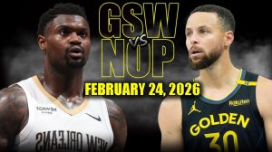 25.02.2026 | ОБЗОР МАТЧА | Нью-Орлеан Пеликанс - Голден Стэйт Уорриорз | Highlights