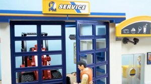 Бибо с мини экскаватора и погрузчик игрушки