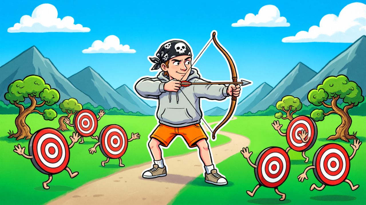 ДАЖЕ МИШЕНИ В ШОКЕ! ВИТЁК СТАЛ ЛУЧНИКОМ! смотреть онлайн