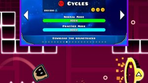 Geometry dash/ Cycles v2 R/ by IIINePtuneIII