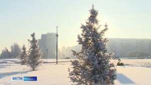 В последний день февраля зима в Кузбассе показала свой характер