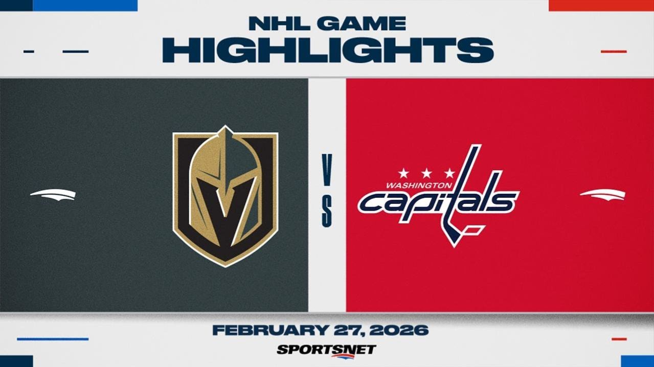 28.02.2026 | ОБЗОР МАТЧА | Вашингтон Кэпиталз - Вегас Голден Найтс | Highlights смотреть онлайн