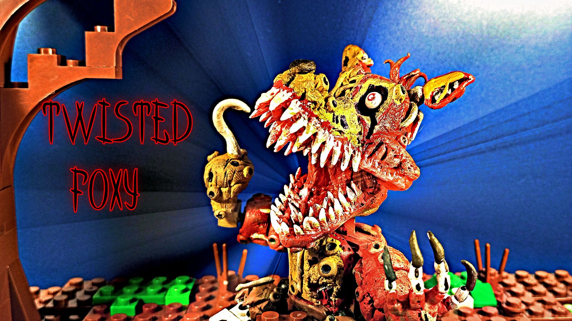 LEGO FNAF TWISTED FOXY | Кастом смотреть онлайн