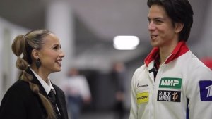 Алина Загитова, Анна Щербакова, Александра Трусова и Пётр Гуменник в финале «Ледникового периода».