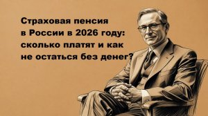 Страховая пенсия в россии в 2026 году