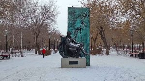 Магнитогорск, заснеженные улицы и скверы Ленинского района (18.11.2022)