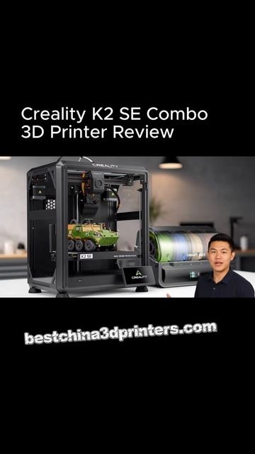 Creality K2 SE Combo 3D Printer Review смотреть онлайн