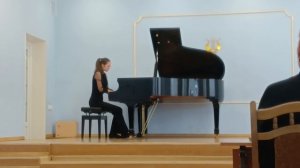 Хромченкова Евгения, И. С. Бах Жига си минор, Ф. Шопен Вальс до #минор